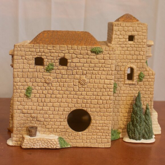 Vintage Dept 56 Little Town of Bethlehem Market Place - Picture 3 of 8